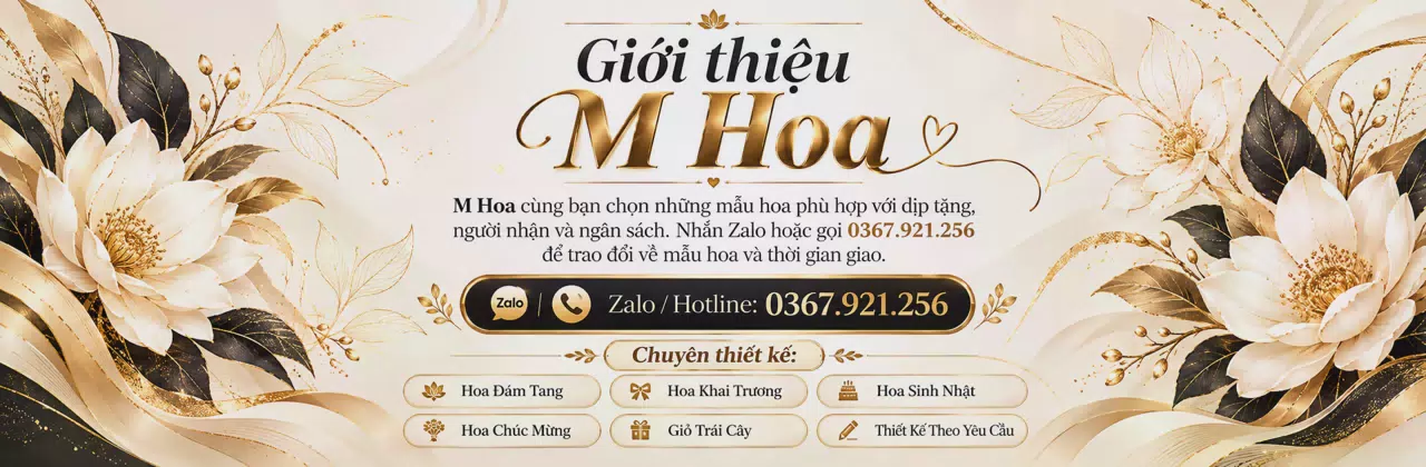 Ảnh bìa Shop hoa tươi Xã Năm Căn Cà Mau - Trao hoa đẹp, gửi điều thân thương